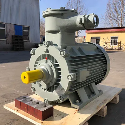 Motor voltan tinggi flameproof